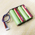 4s1p 14.4V 14.8V 18650 3400mAh Rechargeable Lithium Ion Battery Pack with Smbus Communication Protocol